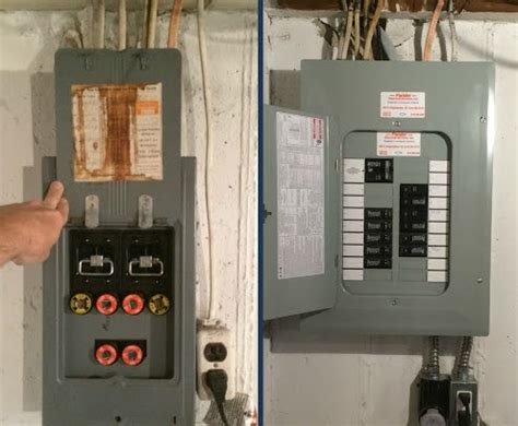 average cost of electrical box changeout|replacing electrical panels cost.